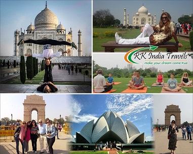 Yoga with Delhi Agra Tour
